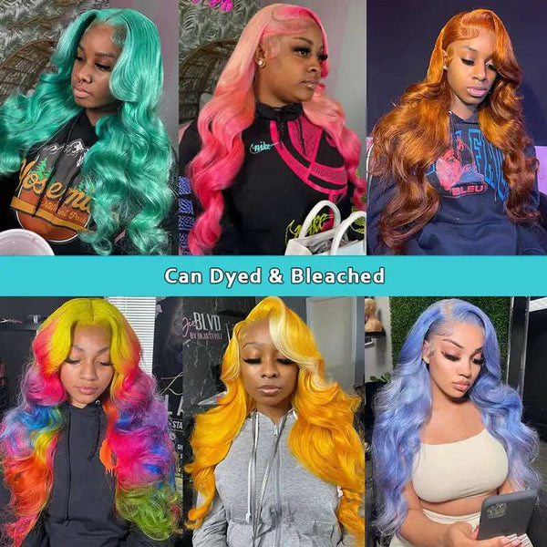 BOGO 613 Blonde 13X4 Transparent HD Lace Front Wigs