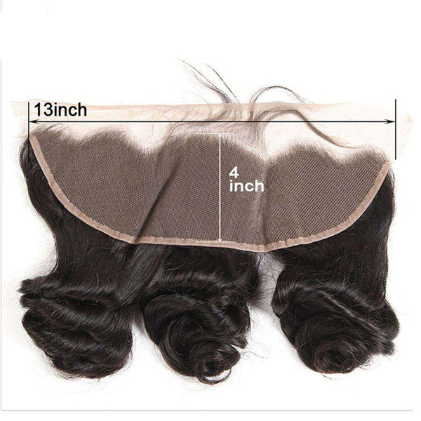 10A Loose Wave Virgin Hair 3 Bundles With Frontal Human Hair - edmundhair.com