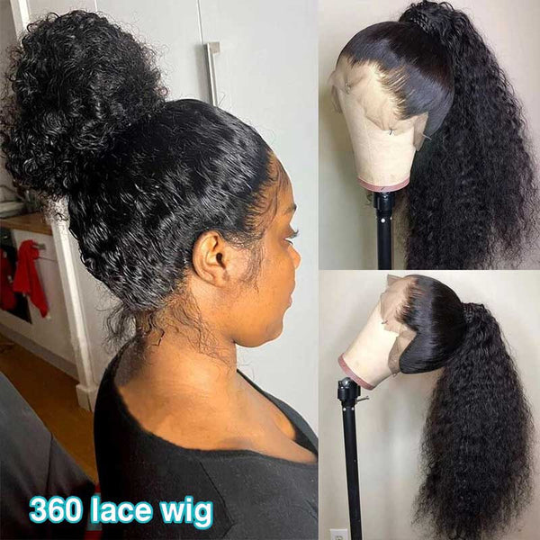 24'' $189 | Water Wave 360 HD Lace Wig 100% Human Hair - edmundhair.com