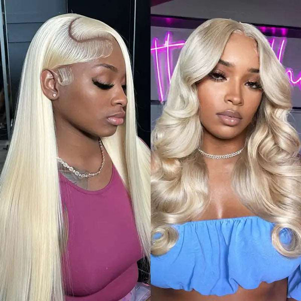 BOGO 613 Blonde 13X4 Transparent HD Lace Front Wigs