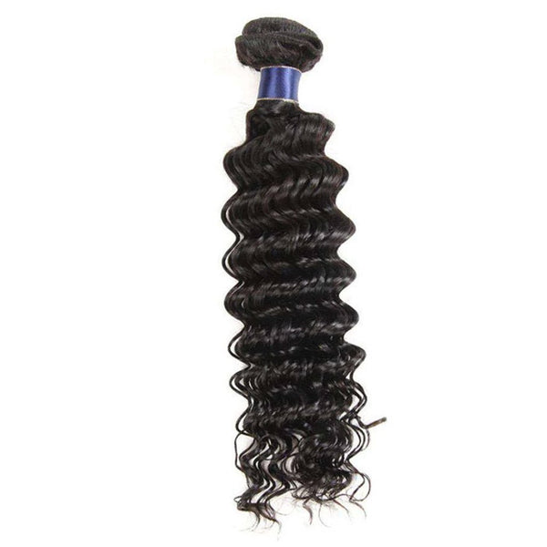 3 Bundles 10A Deep Wave Human Hair Bundles Natural Color - edmundhair.com