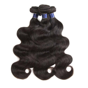 3 Bundles 9A Body Wave Human Hair Bundles Natural Color - edmundhair.com