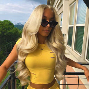 4 Bundles Honey Blonde Body Wave Brazilian Human Hair Bundles - edmundhair.com