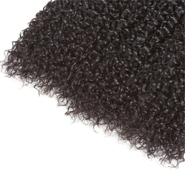 Afro Kinky Curly Hair 3 Bundles 10A Brazilian Human Hair Natural Color - edmundhair.com