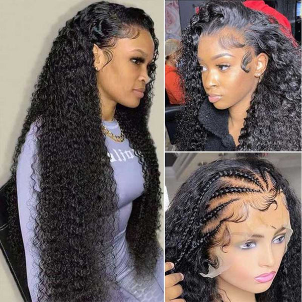 Flash Sale Trending Deep Wave 13x4 Lace Front Wig Small Knots