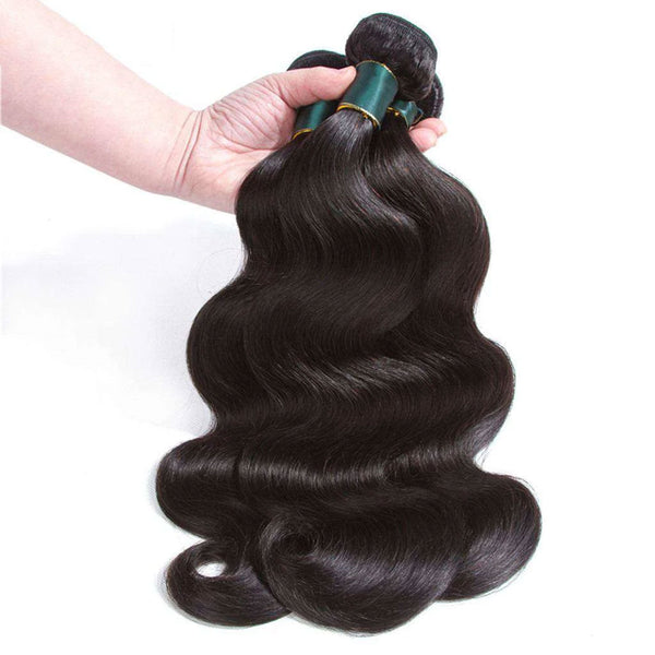 Full & Bouncy Body Wave Hair Bundles 3 Pcs/pack 10A High Density Human Remy Hair