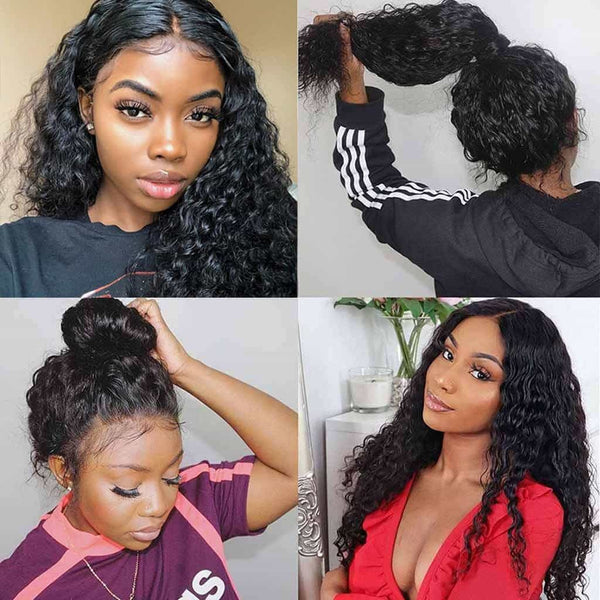 Deep Wave 13x6 Lace Frontal Wig 150% Density