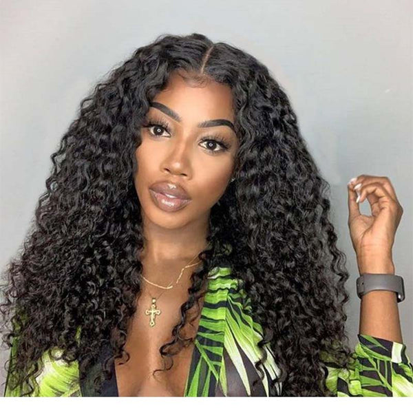 Flash Sale Trending Deep Wave 13x4 Lace Front Wig Small Knots